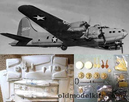RCM 1/32 Boeing B-17E / B-17F / B-17G  Flying Fortress plastic model kit